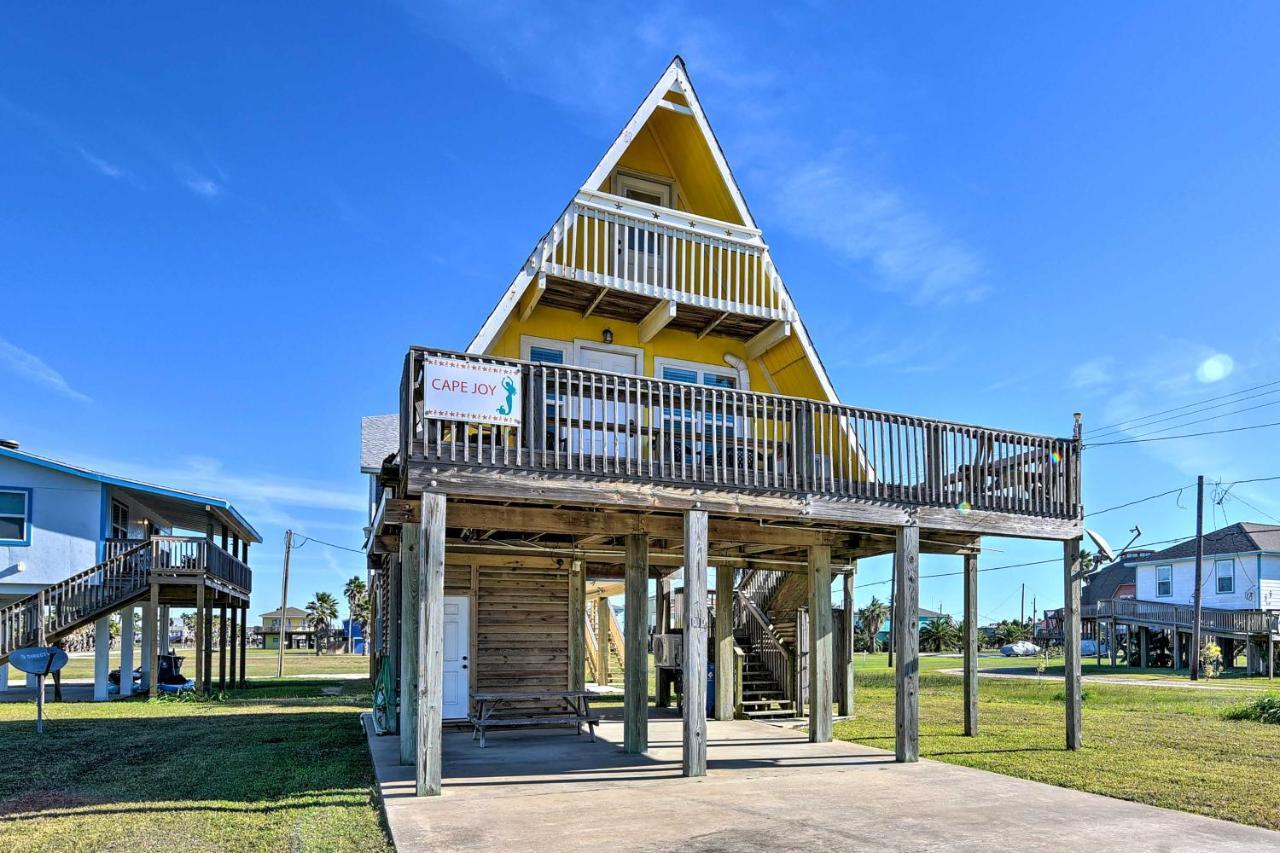 A-Frame Home With Deck - 2 Blocks To Surfside Beach! Exterior foto